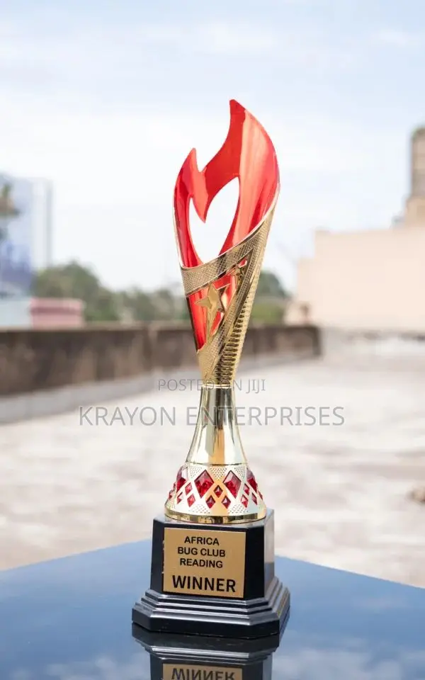 Flame Cup Sports Trophy
