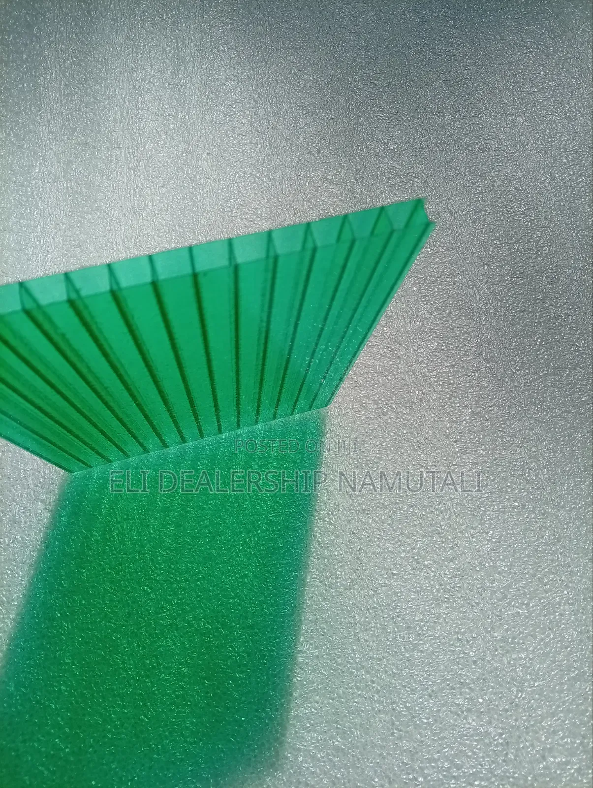 8mm Weatherproof Green Multiwall Polycarbonate Sheet/Roofing Material