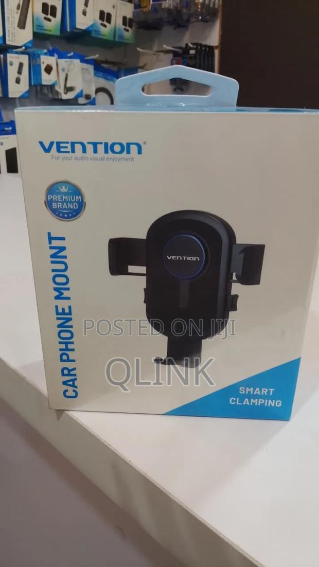 Vention One Touch Clamping Car Phone Mount With Sunction Cup+Y Shaped