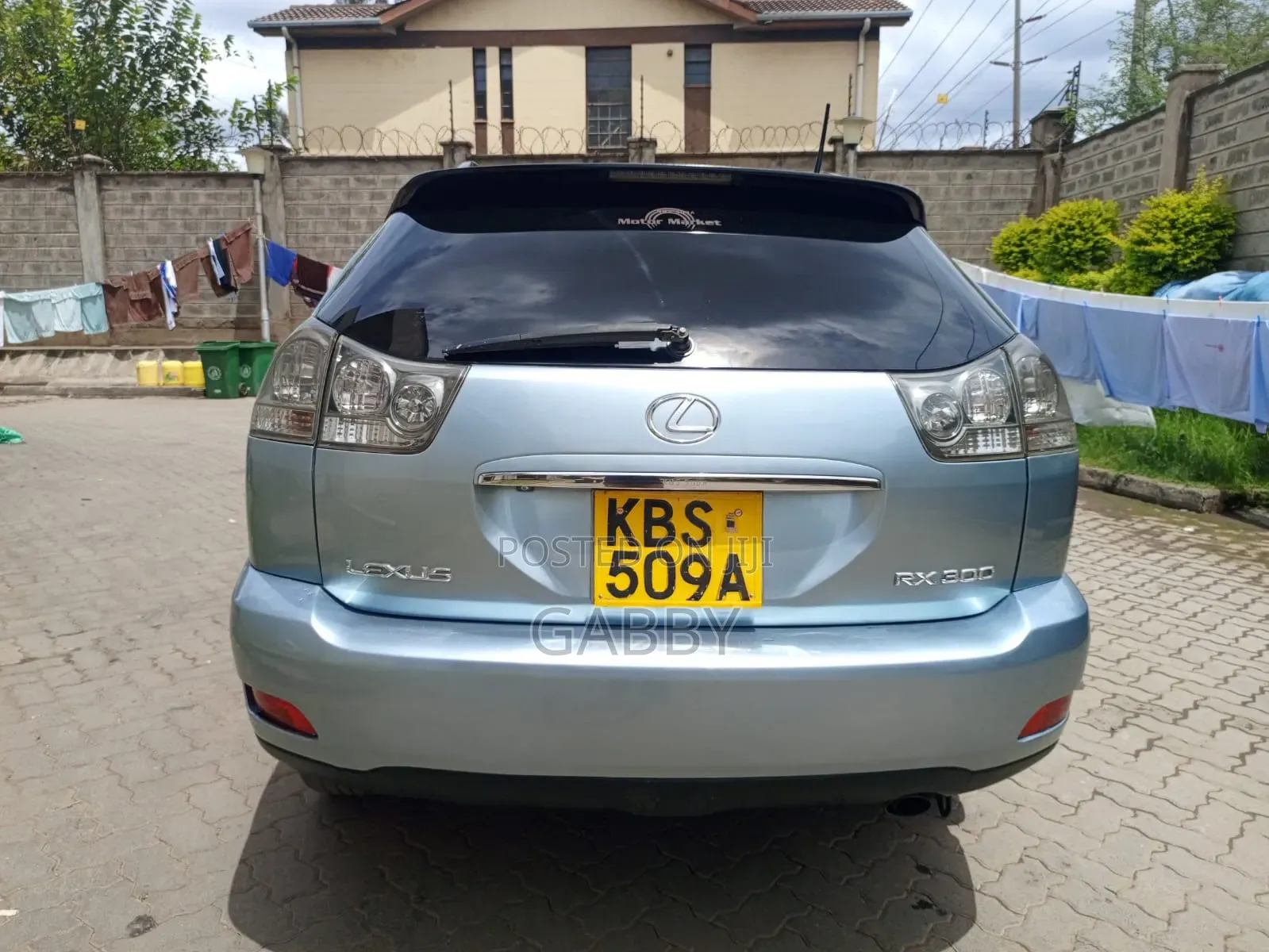 Toyota Harrier 2005 Blue