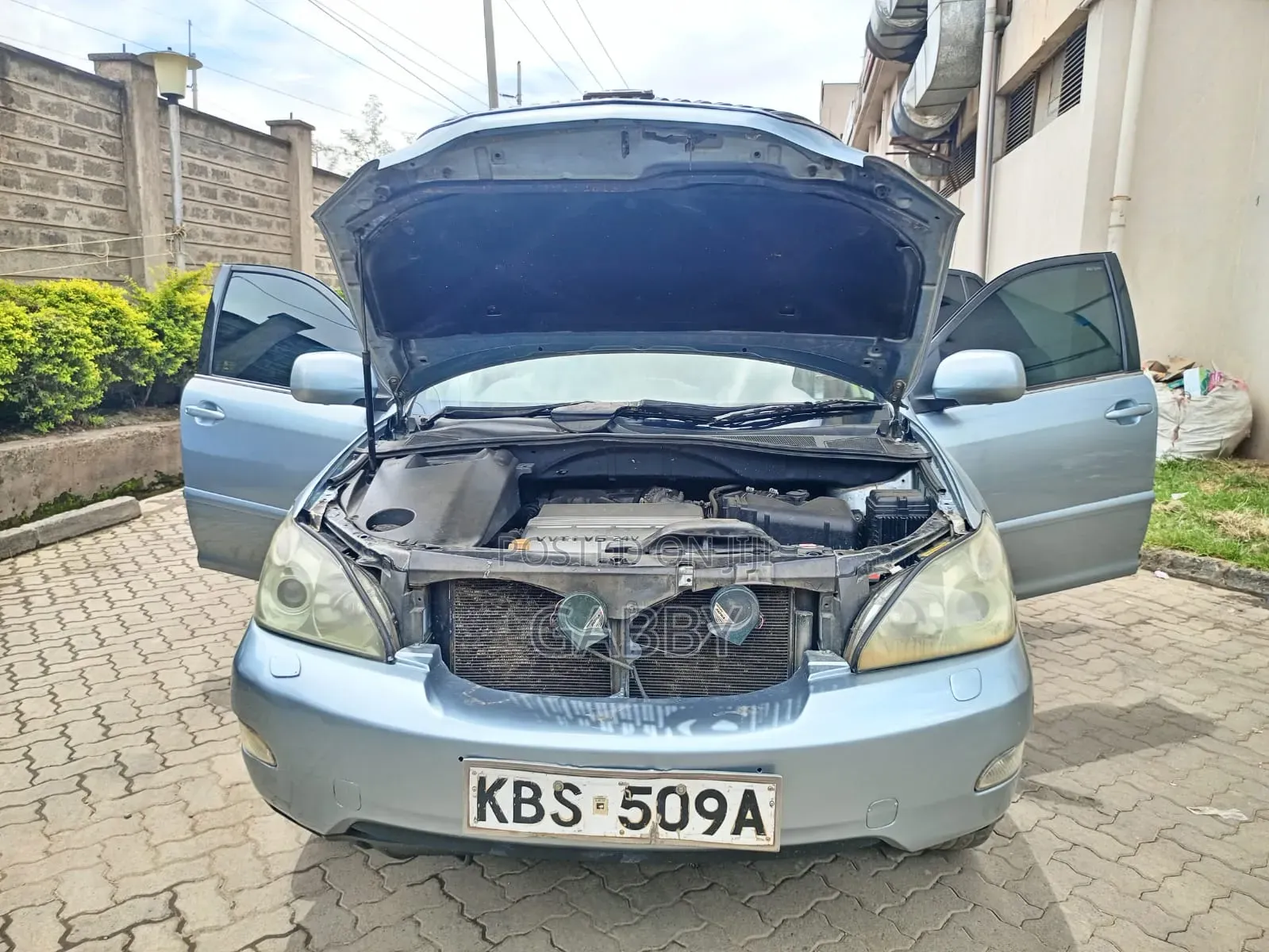 Toyota Harrier 2005 Blue