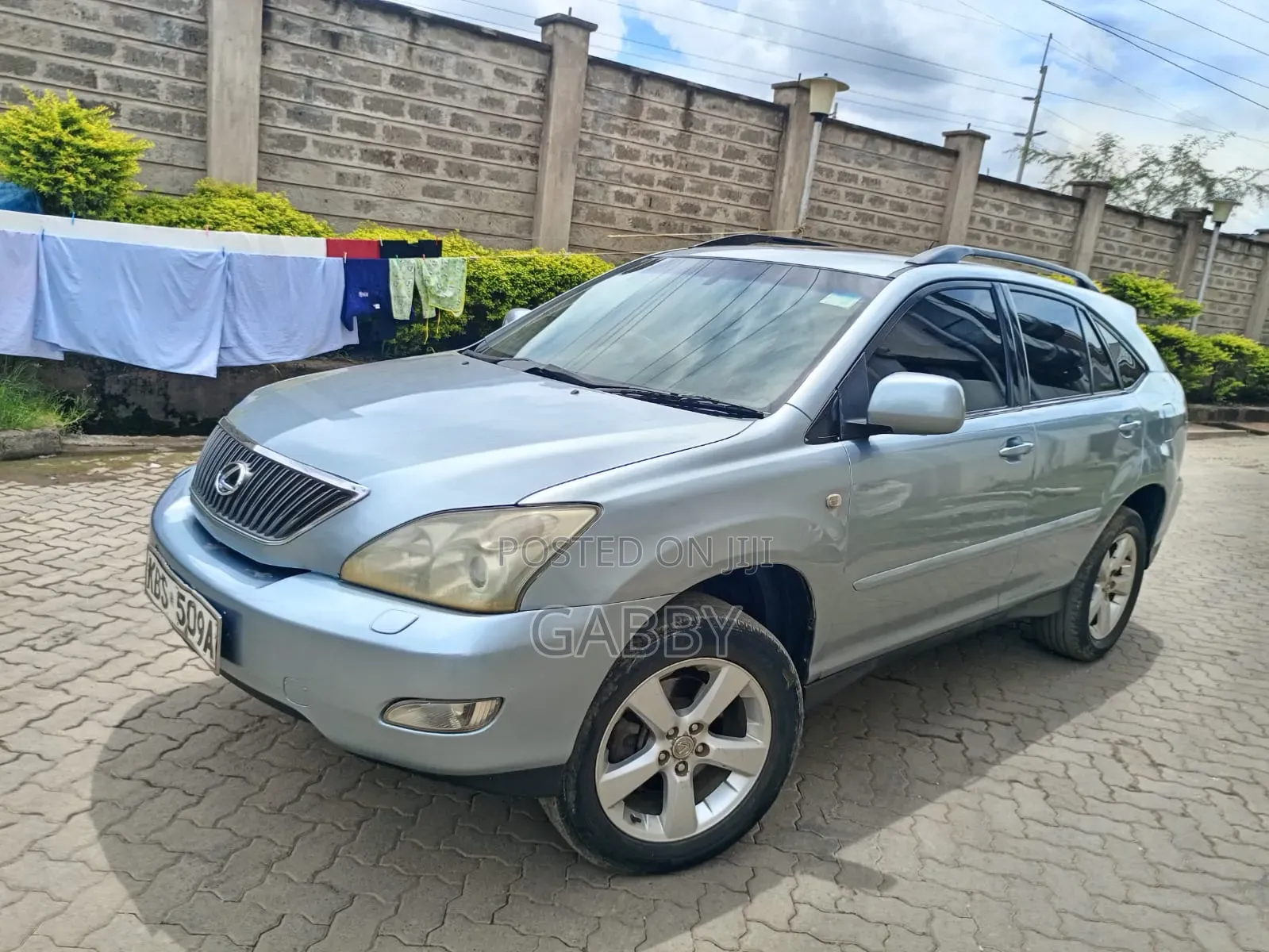 Toyota Harrier 2005 Blue