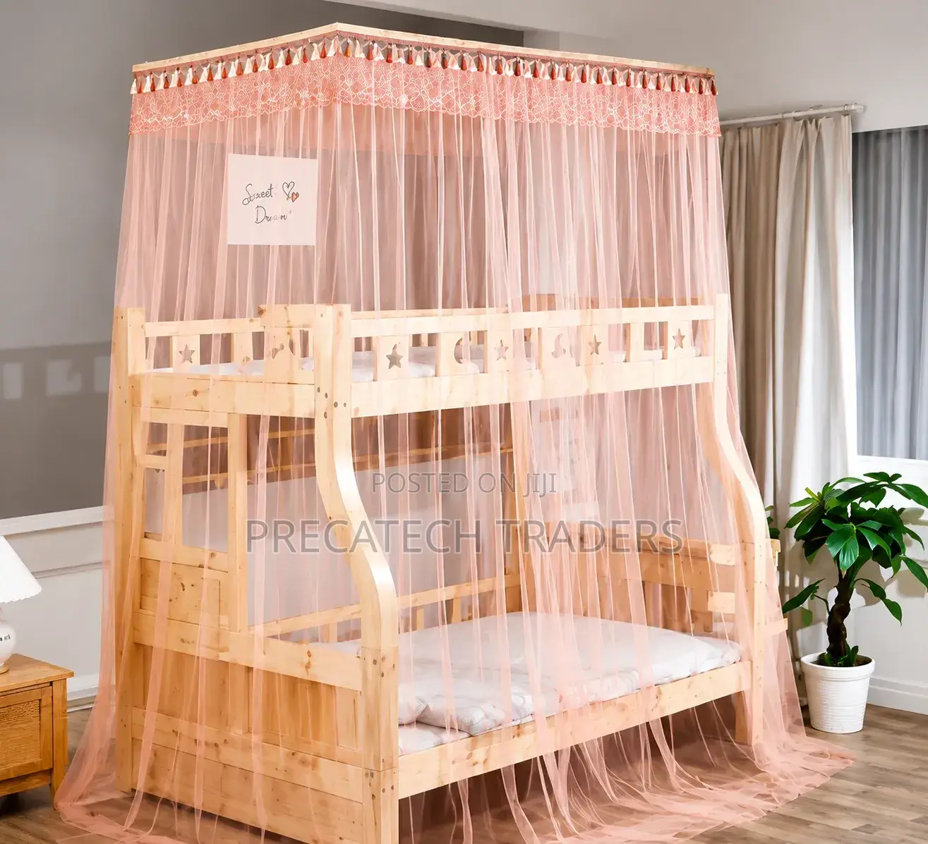 Lace Mosquito Net for Double Decker Beds