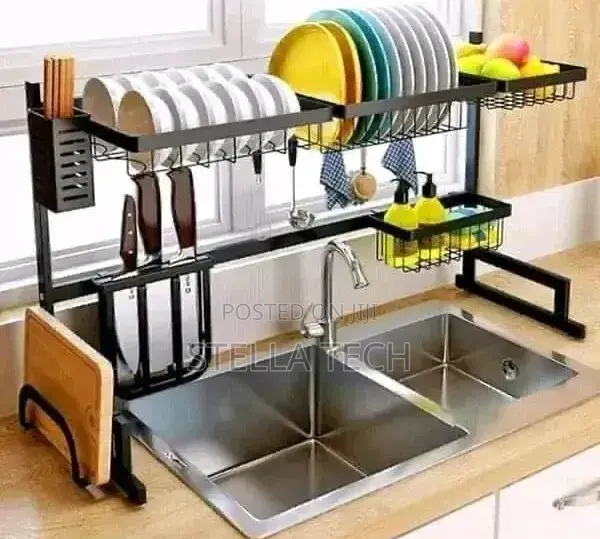 Over The Sink Drying Dish Rack