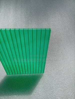 High-Impact Green Polycarbonate Roofing Sheet for Outdoor Applications