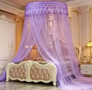 Luxury Round Mosquito Net Canopy for Beds