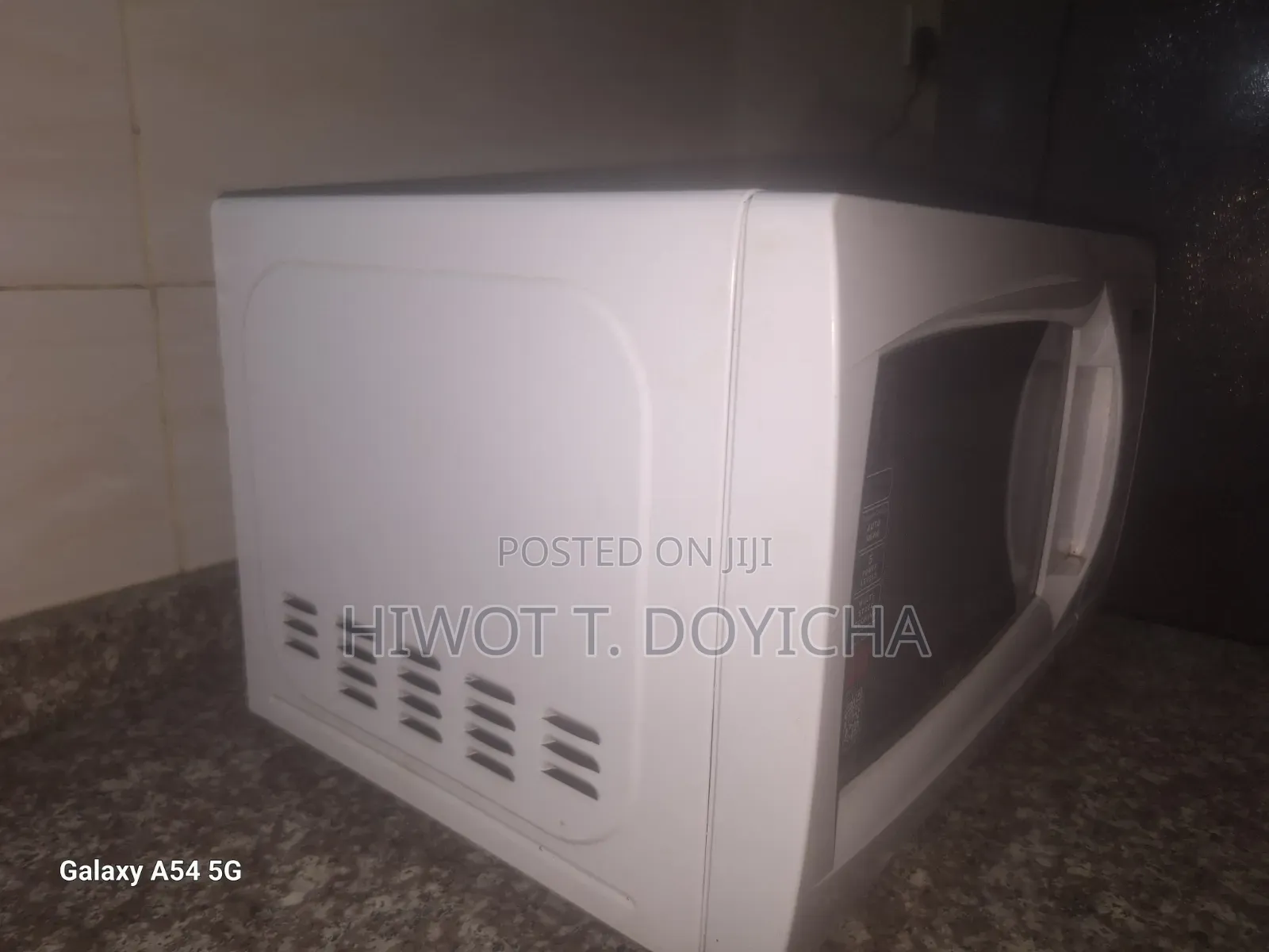 Mika 20l Digital Microwave Oven – White – Excellent Condition
