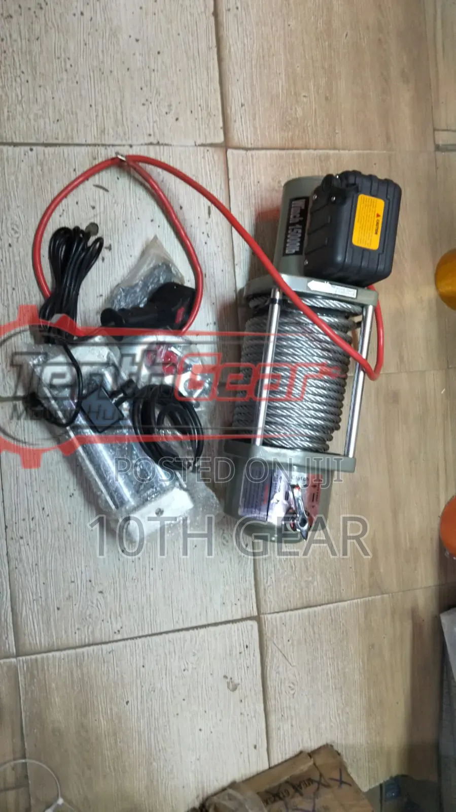 Electric Winch 7.5 Ton 15000lbs 24v
