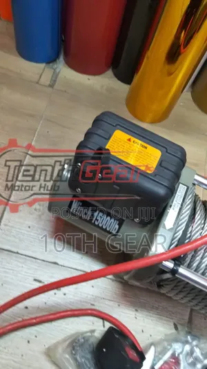 Electric Winch 7.5 Ton 15000lbs 24v