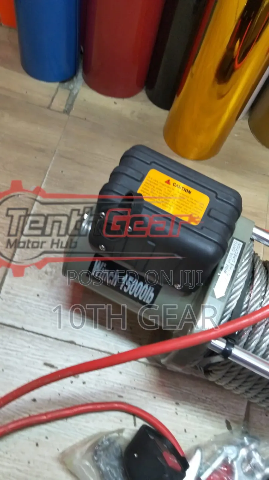 Electric Winch 7.5 Ton 15000lbs 24v