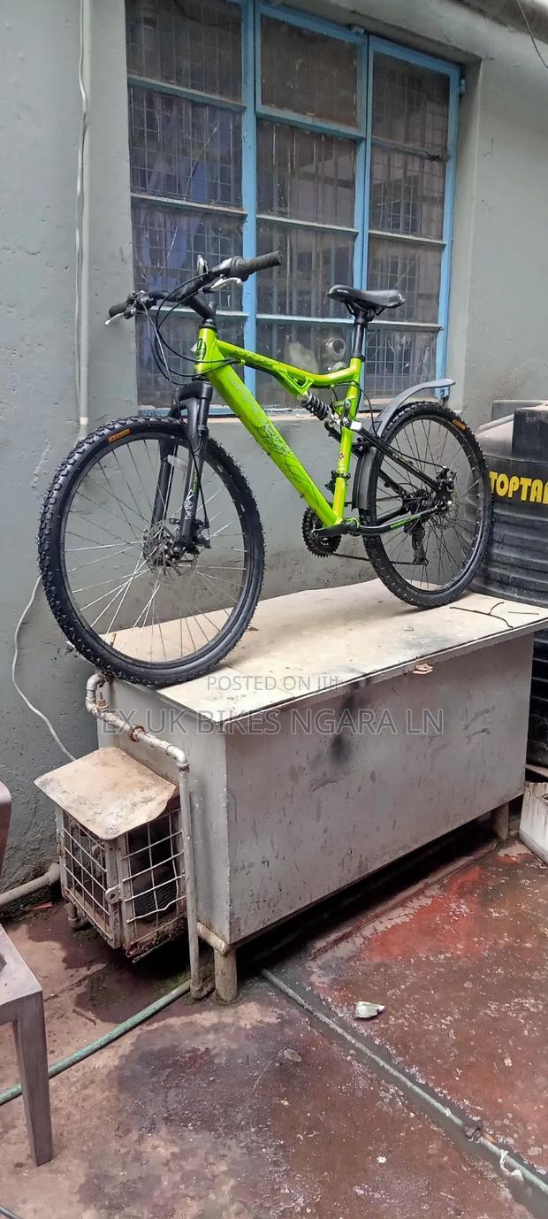 Ex Uk Size 26 Aluminum Mountain Bike, Dual Suspension,Disc Brakes
