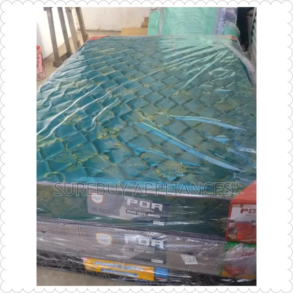 4 by 6,10 Inches Quilted Medium Density Poa Matress