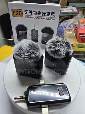 F20 Wireless Microphone for Interviews, Vlogging Podcasts