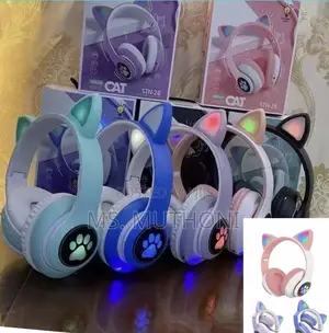 Kids STN-28 Led Cat Ear Headphones!