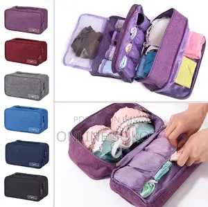 Multipurpose Travel Underwear Toiletry Makeup Organizer Storage Bag