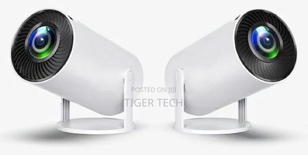 Hy300 Plain Portable Smart Projector Android 12.0 With 150 Ansi White - thumbnail 2