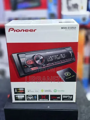 Pioneer MVH-S125ui Digital Media Receiver With 2 Preouts and Spotify