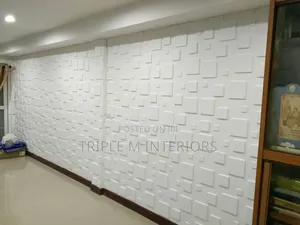 Ultra Modern Accent Wall With 3d Wall Panels