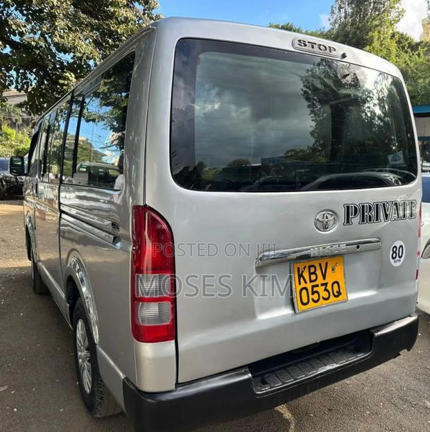 Toyota HiAce 2008 Silver - thumbnail 3