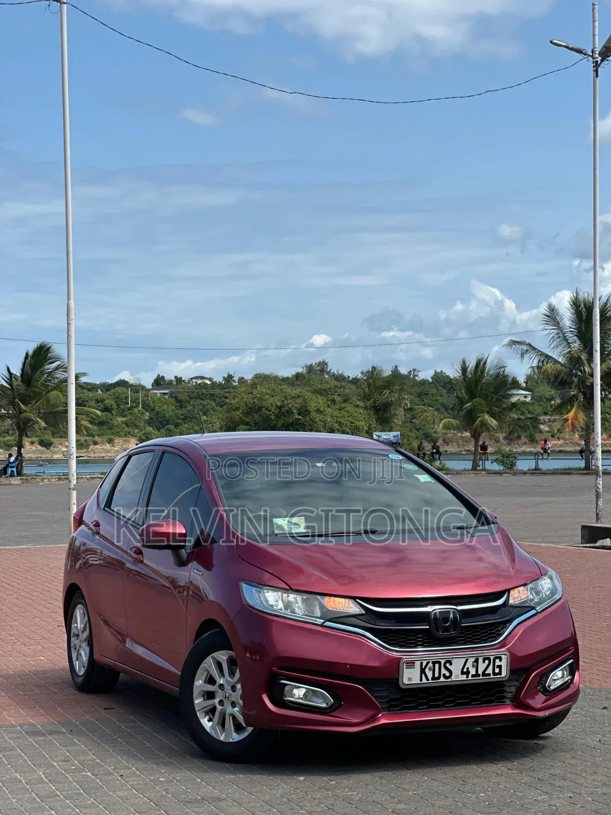 Honda Fit 2018 Maroon