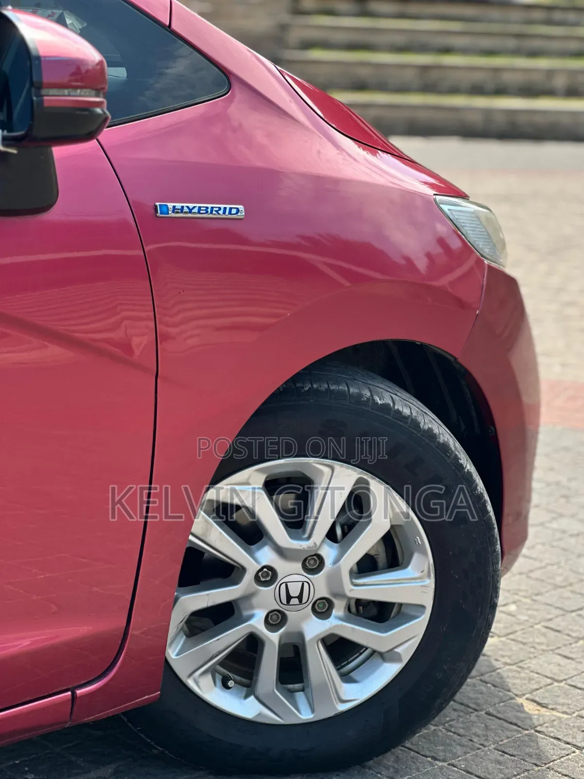 Honda Fit 2018 Maroon
