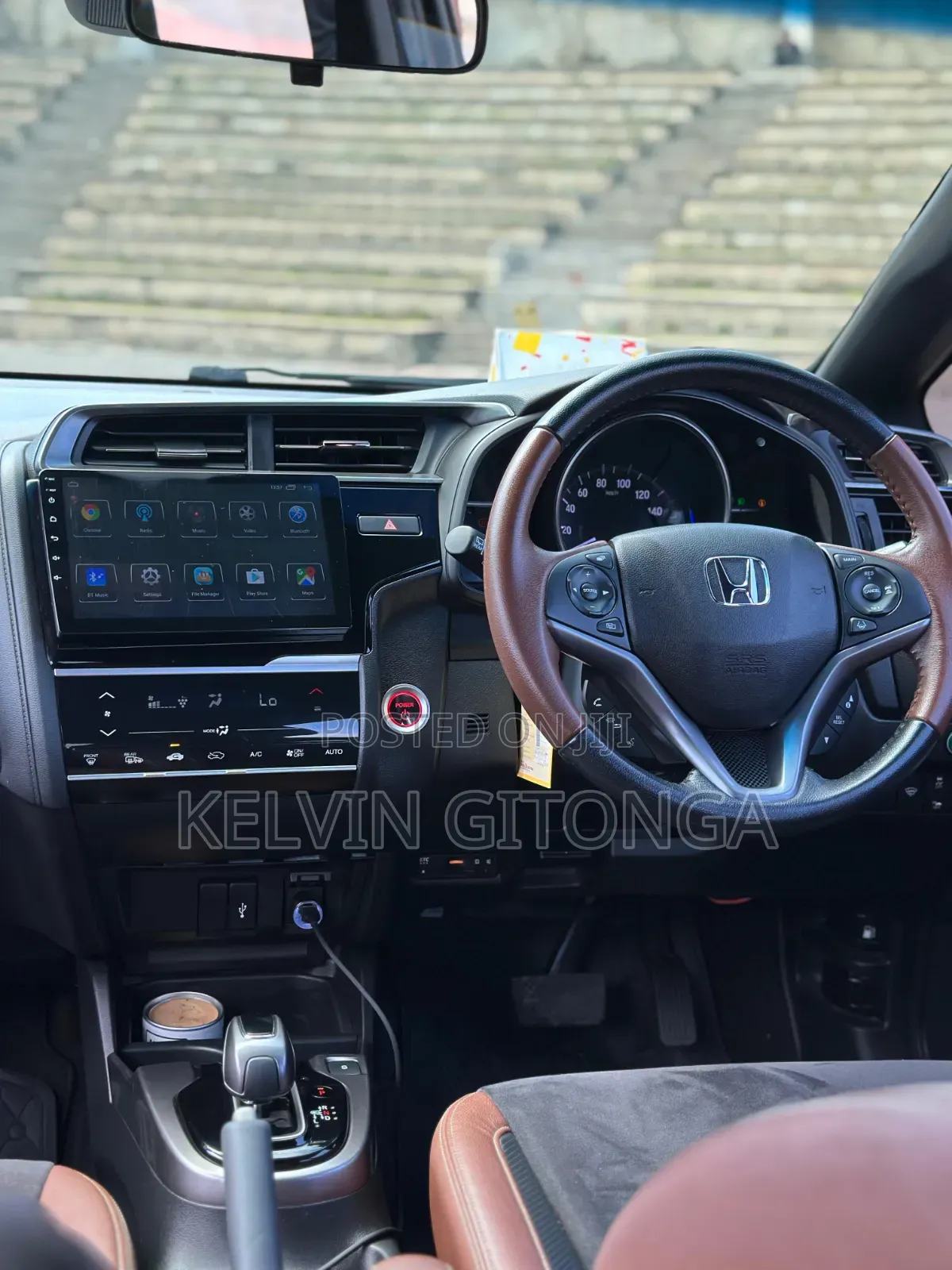Honda Fit 2018 Maroon