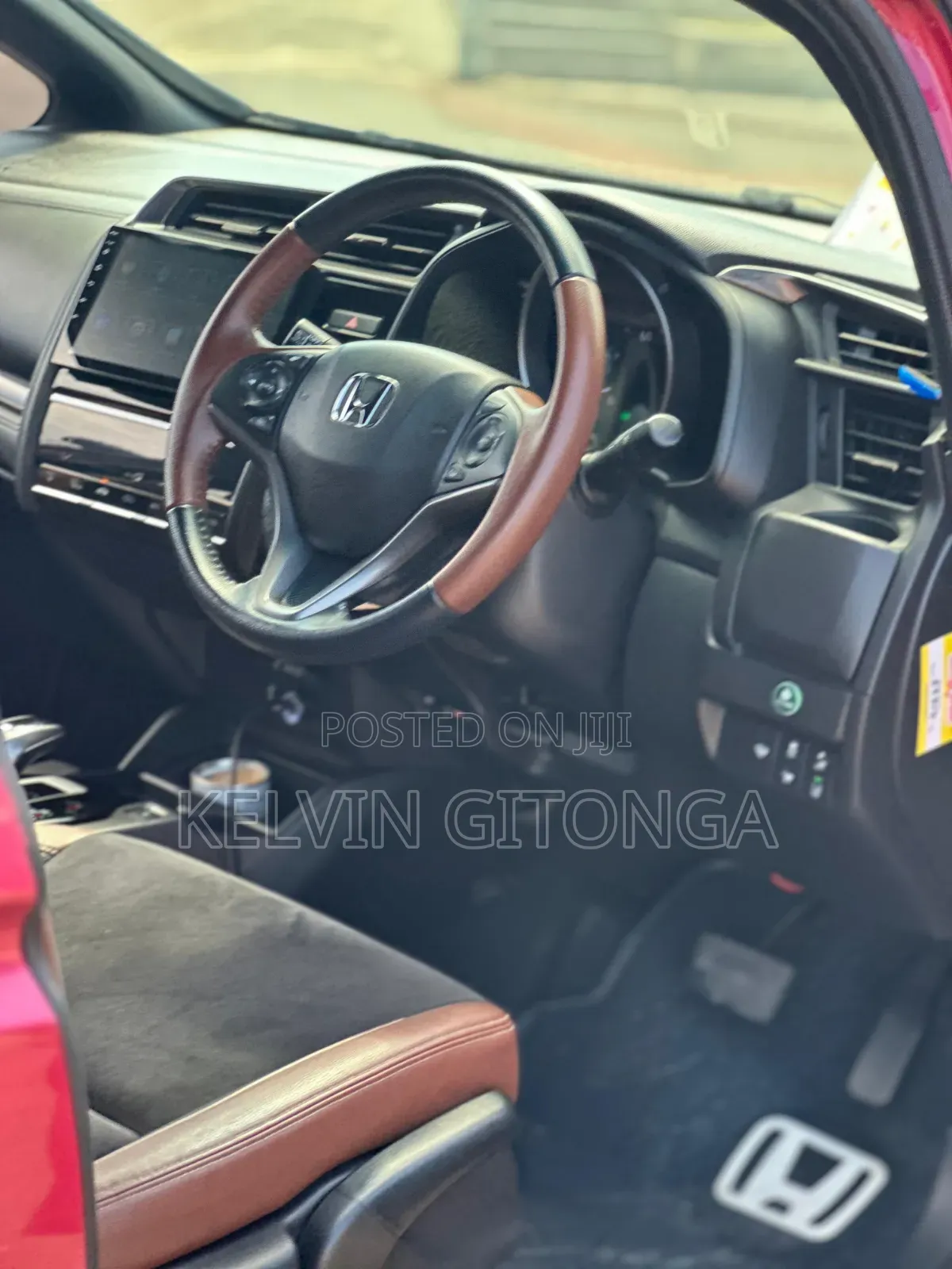 Honda Fit 2018 Maroon