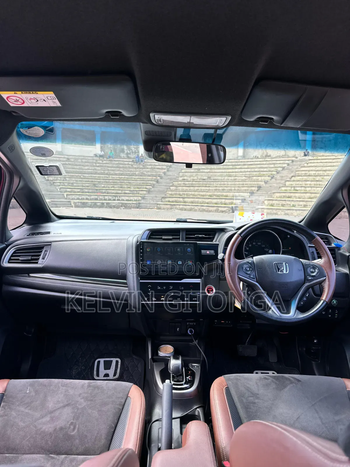 Honda Fit 2018 Maroon