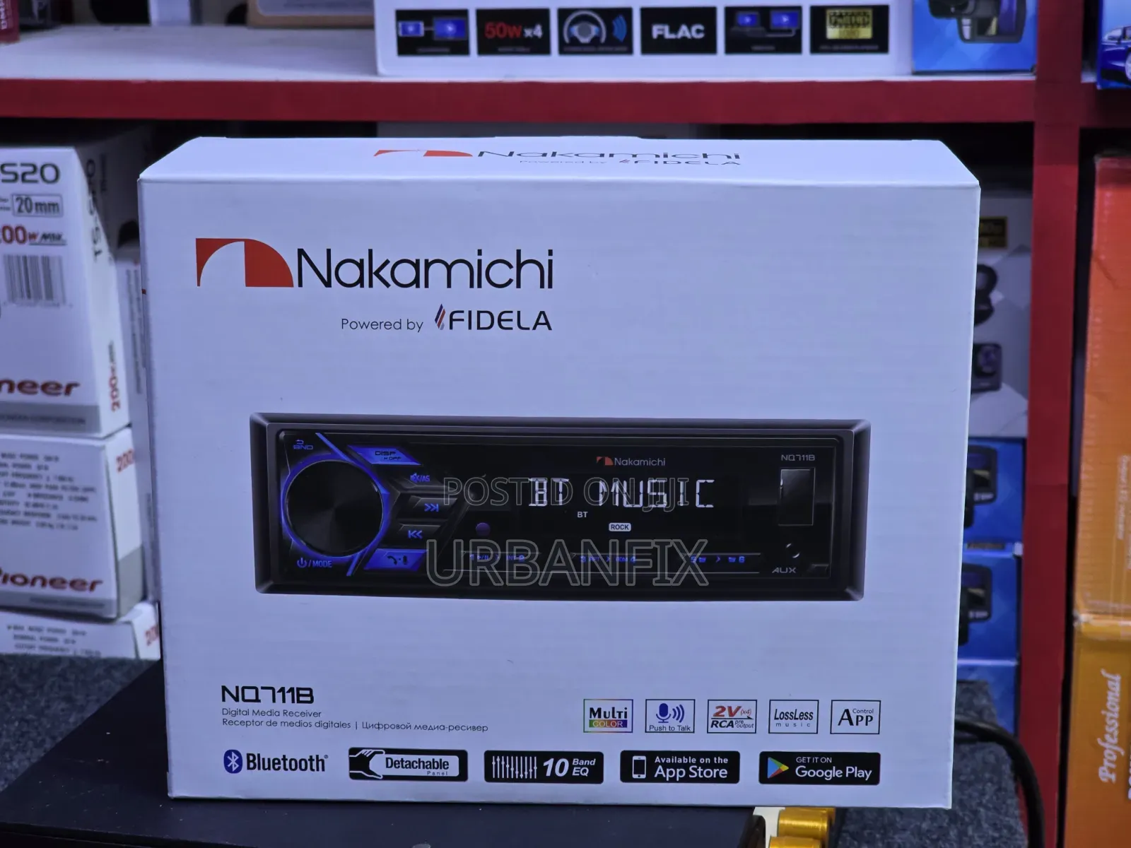 Nakamichi Bluetooth Digital Media Receiver With Usb, Aux and Usb Port