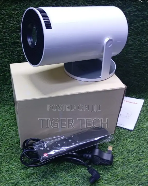 Hy300 Projector Ideal Multiple Devices for Movies,Games, Presentations