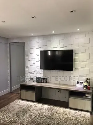 Elegant Pearl White 3d Wall Panels