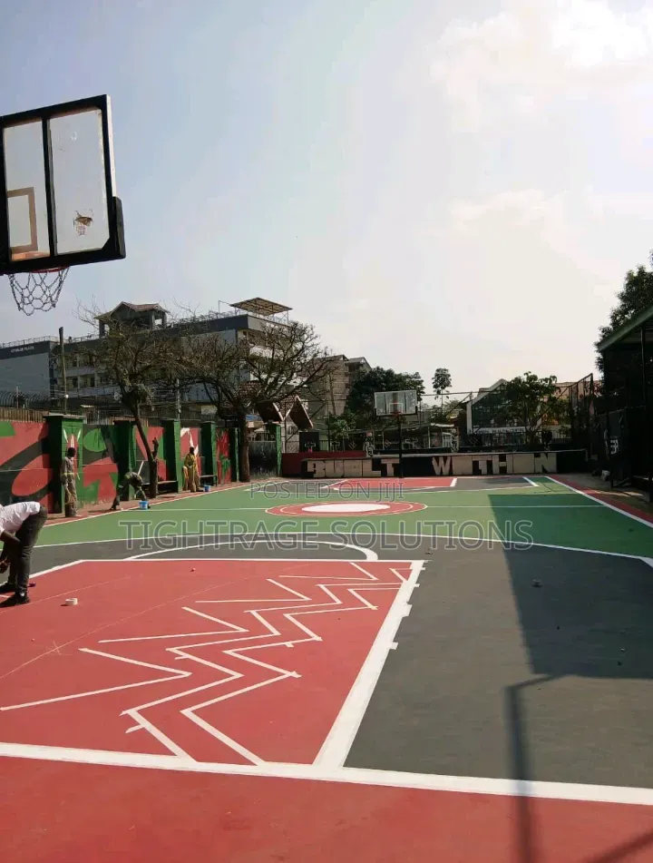 Professional Tennis Court Flooring