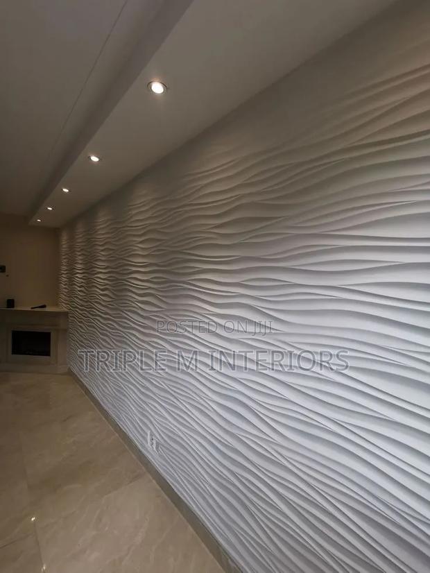 High Density Rigid 3d Wall Panels