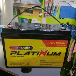 100ah - 12v Lithium Solar Battery Lifepo4 for Tv 43",Mini Fridge,Cctv