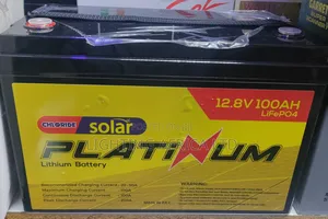 100ah - 12v Lithium Solar Battery Lifepo4 for Tv 43",Mini Fridge,Cctv