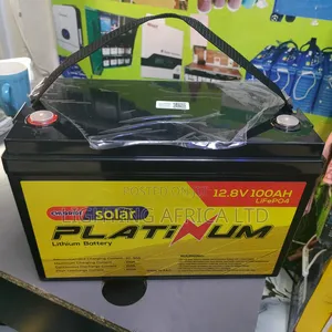 100ah - 12v Lithium Solar Battery Lifepo4 for Tv 43",Mini Fridge,Cctv