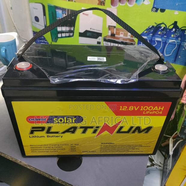 100ah - 12v Lithium Solar Battery Lifepo4 for Tv 43",Mini Fridge,Cctv