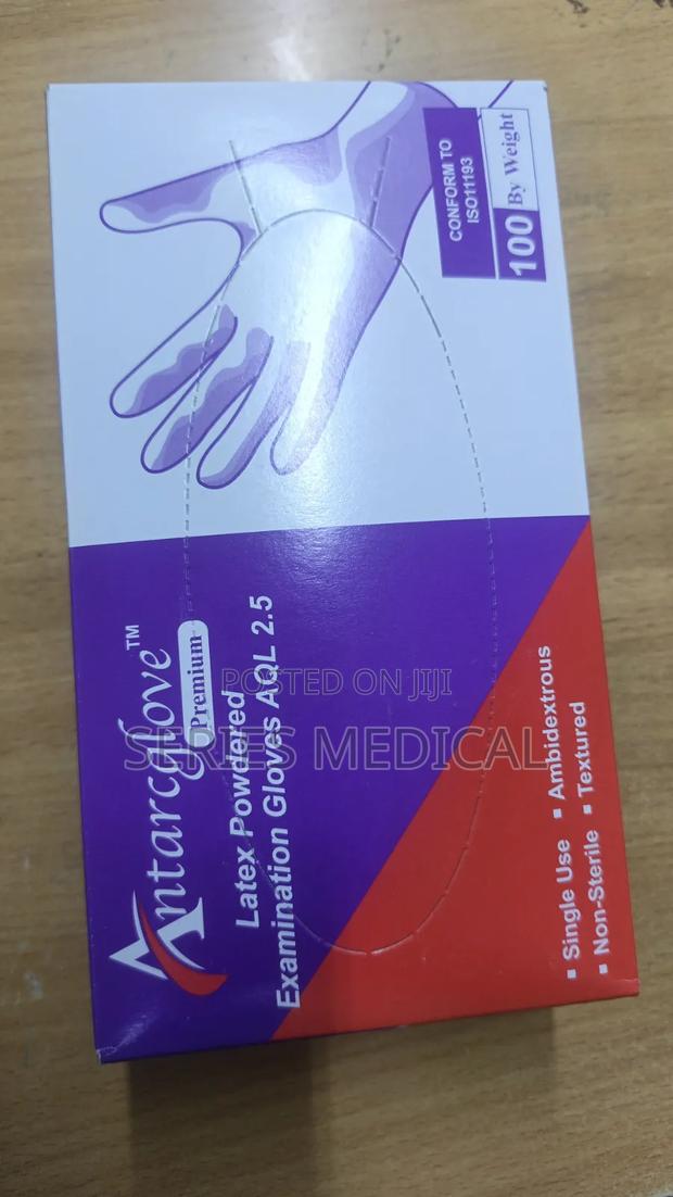 Latex Powdered Large Gloves
