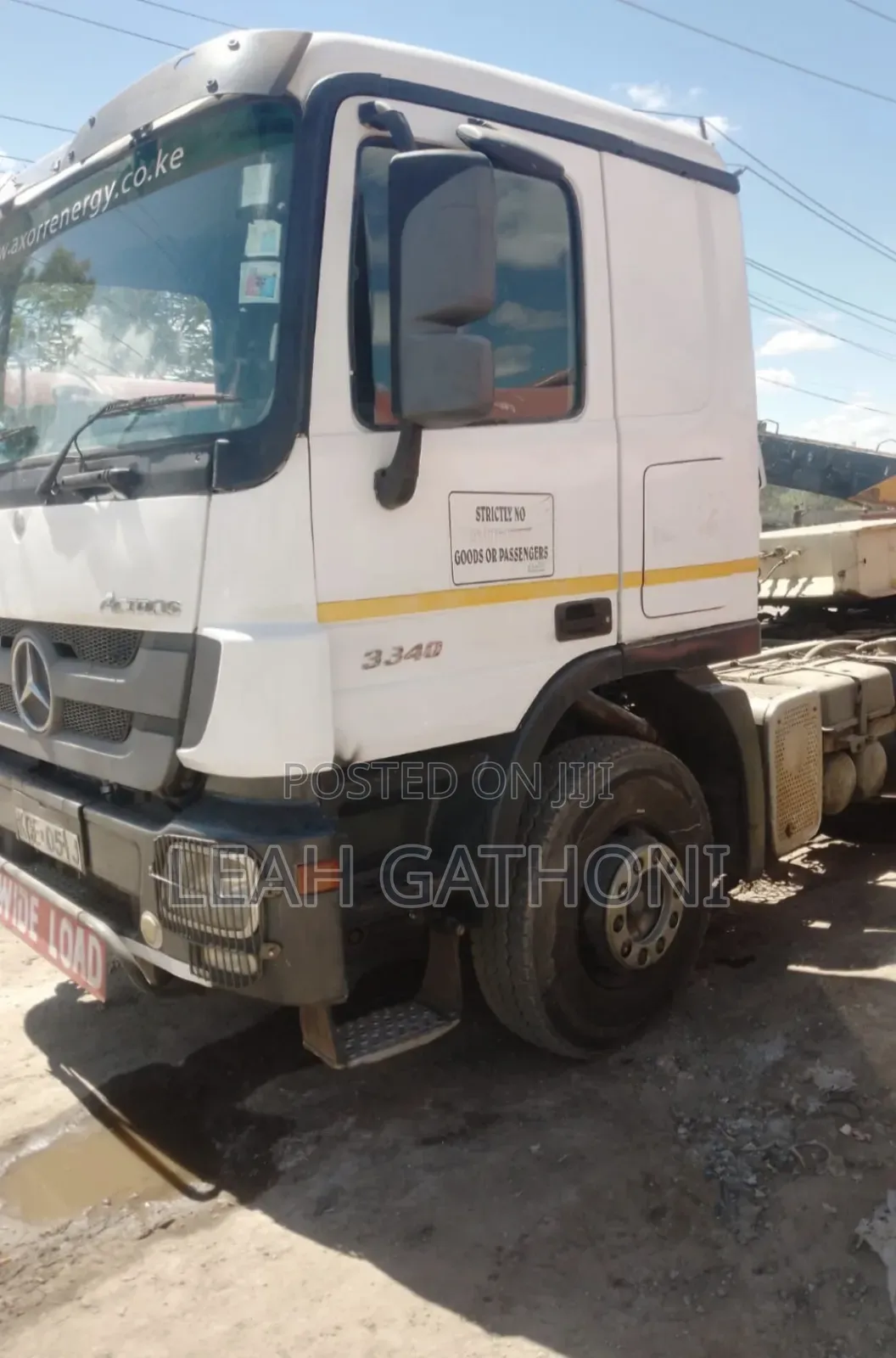 Mercedes Benz Actros 3340 2010 White