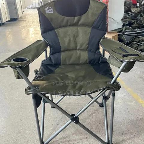 Heavy Duty Camping Chair With Reinforced Steel Frame –Gn