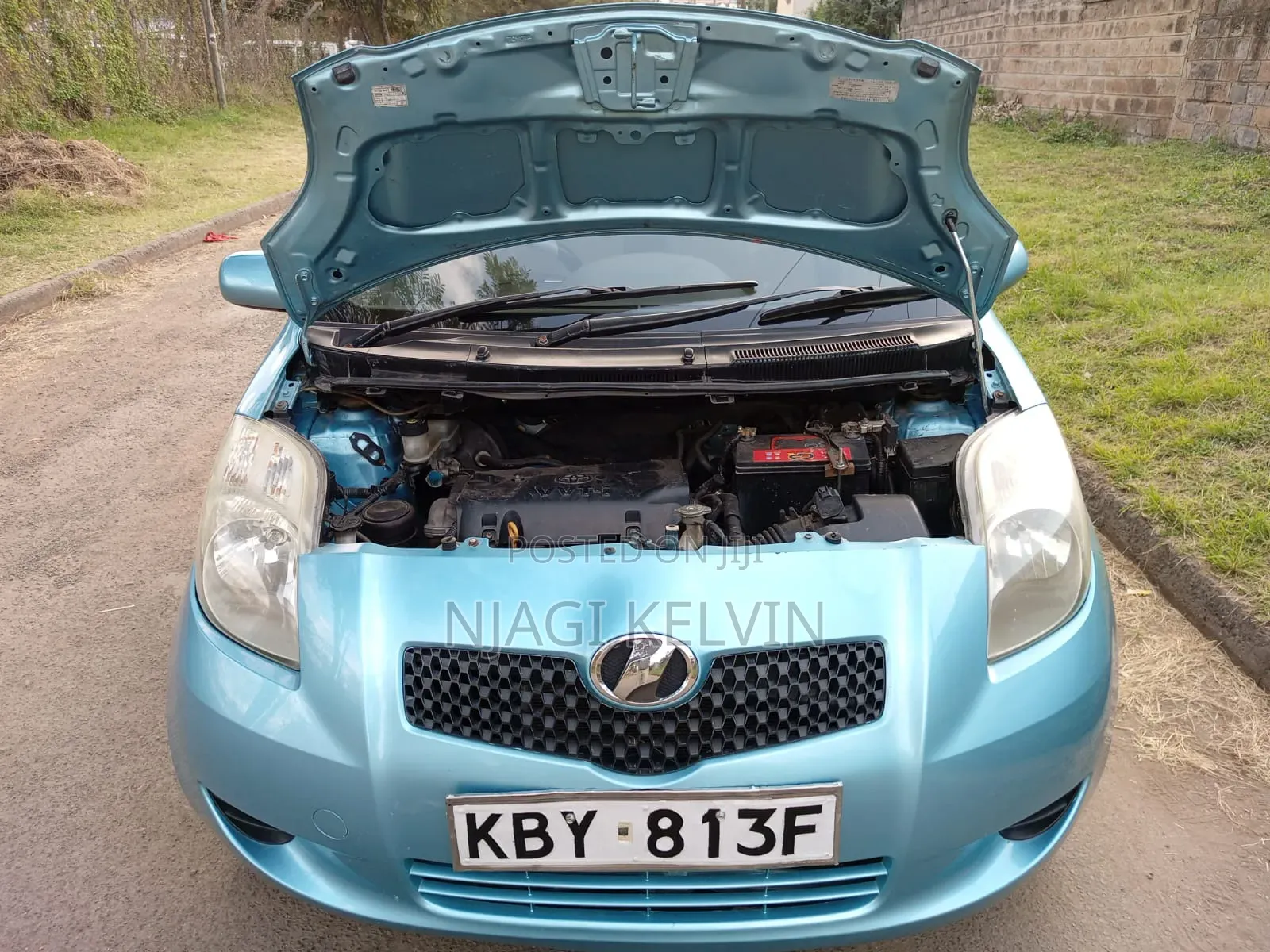 Toyota Vitz 2007 Blue