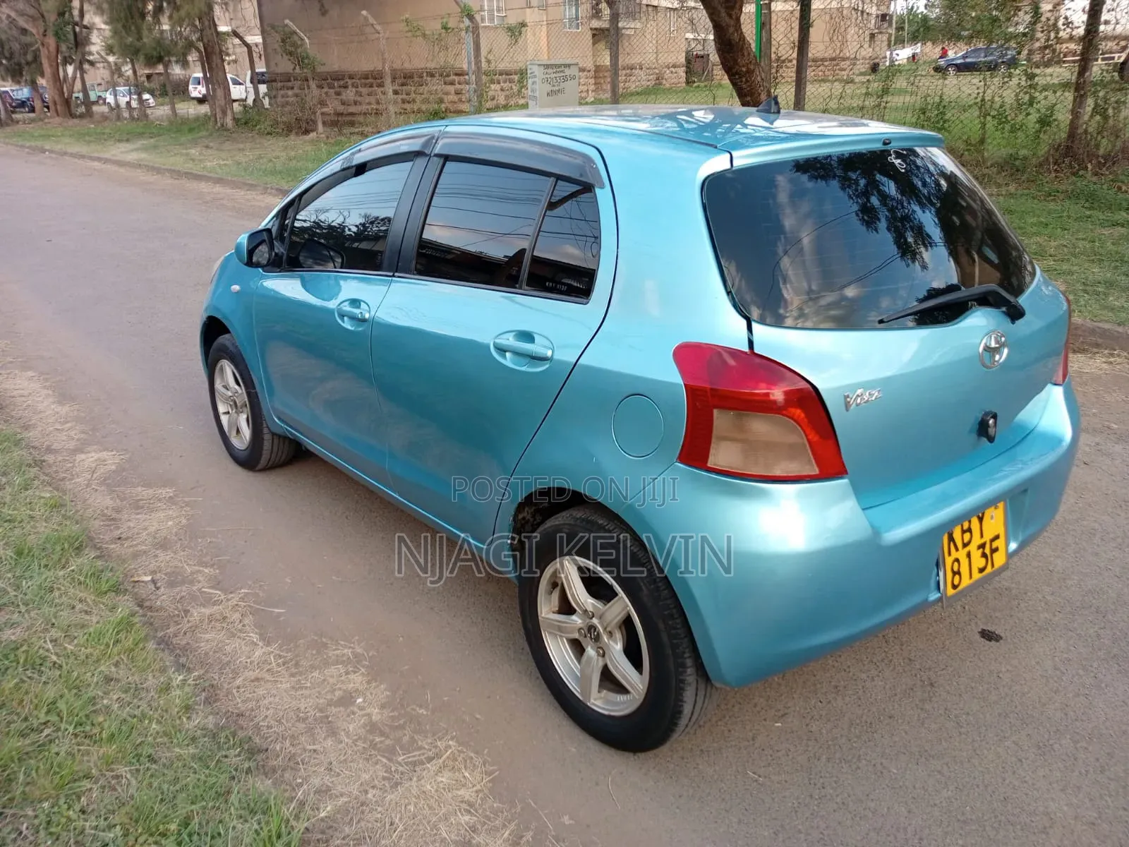 Toyota Vitz 2007 Blue