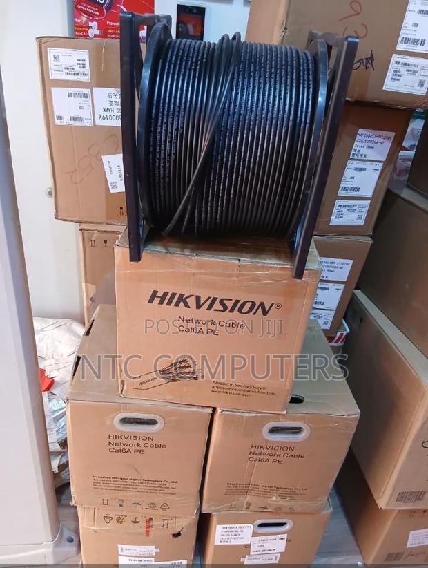 Hikvision Ds-1ln6auspe Cat 6a Utp Outdoor Cable Rohs 2.0 Compliant