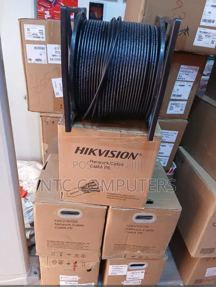 Hikvision Ds-1ln6auspe Cat 6a Utp Outdoor Cable Rohs 2.0 Compliant