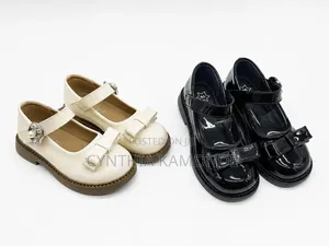 Girls Wet Look Shoes