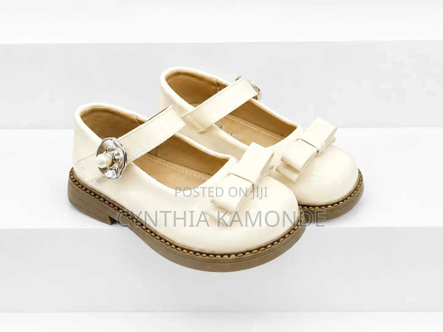 Girls Wet Look Shoes