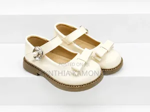 Girls Wet Look Shoes