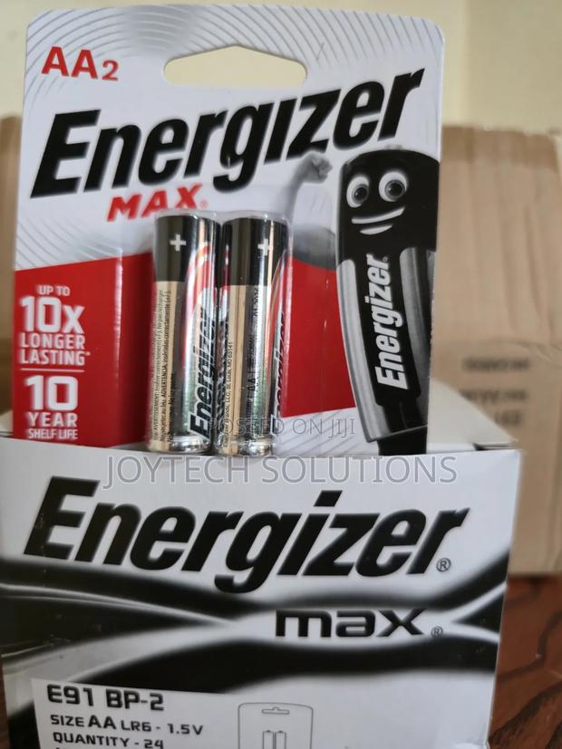Original Energizer Max Aa Batteries 2 Pack – Long Lasting Alkaline - thumbnail 2