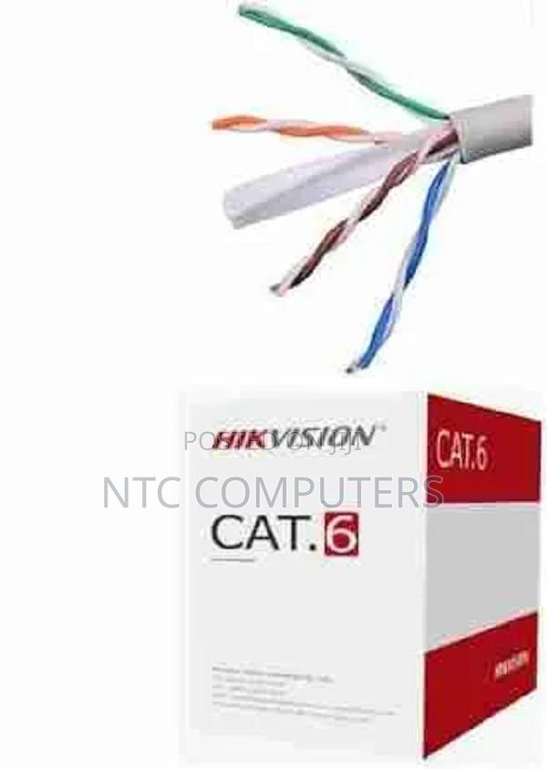 Hikvision Ds-1ln6u-W/Cca Cat6 Utp Network Cable