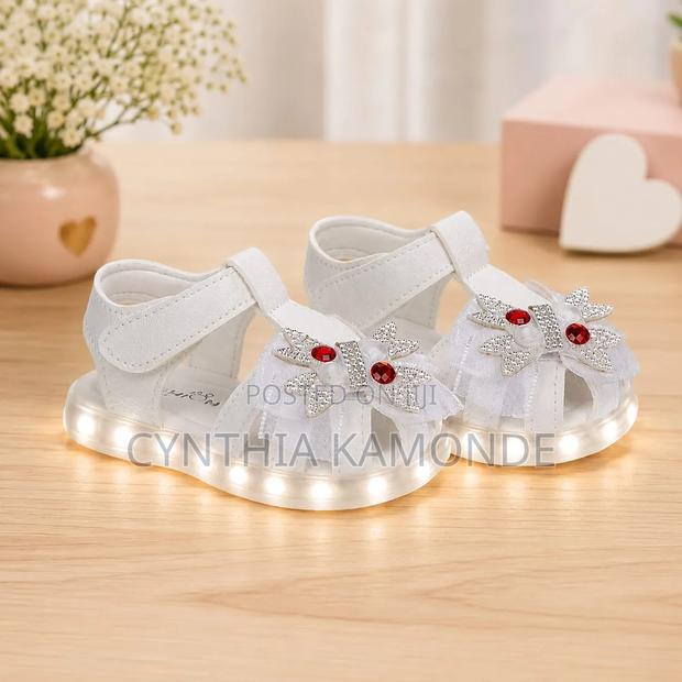 Pink White Kids Shoes - thumbnail 3